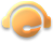 Gold headset icon for the support desk
